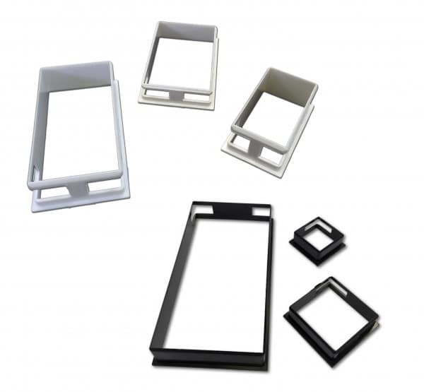 insert adaptés au modèles et diamètres de tubes et cornières les plus rependus (standard)