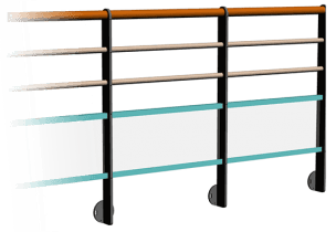 garde corps demo Conception et moulage par injection plastique de bouchons et bagues pour garde-corps